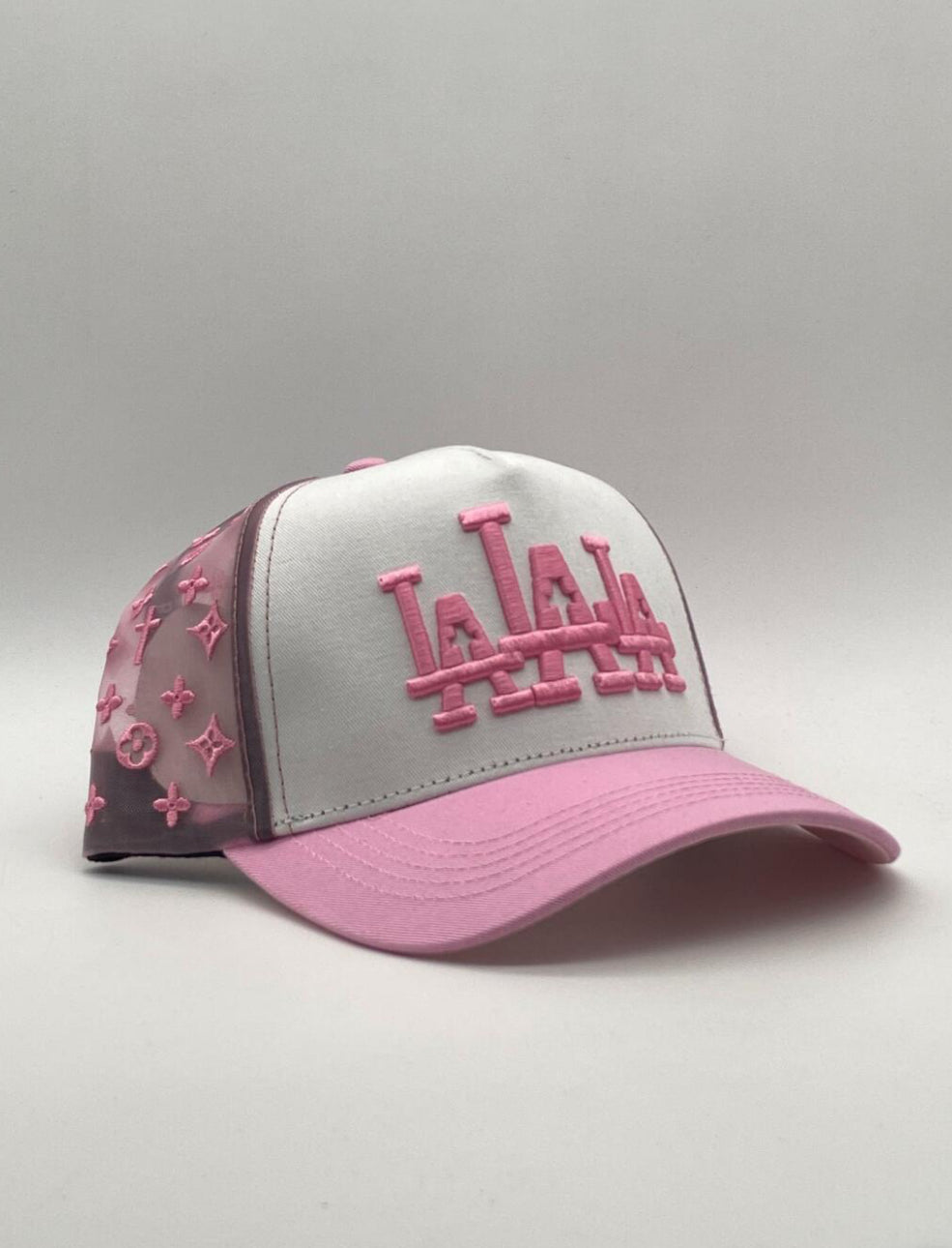 GORRA RUDE AWEAKINGS "LALALA" MALLA ROSA