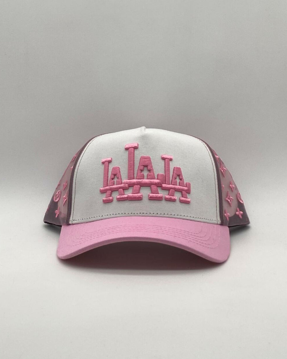 GORRA RUDE AWEAKINGS "LALALA" MALLA ROSA